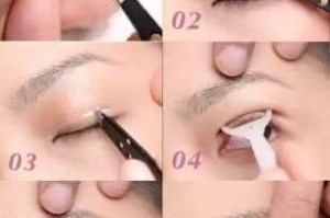 双眼皮揉法,怎么化双眼皮视频教程