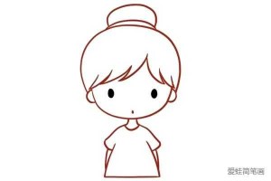 怎么画丸子头（怎么画丸子头女孩）