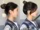 怎么扎丸子头简单好看（头发少怎么扎丸子头简单好看）