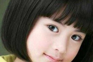 儿童脸小适合什么短发,如何让中分的头发不贴脸