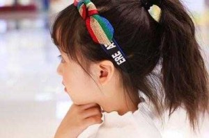 发箍怎么戴好看图解（7-12岁儿童简单梳头短发）