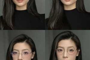 方尖脸适合戴什么眼镜,