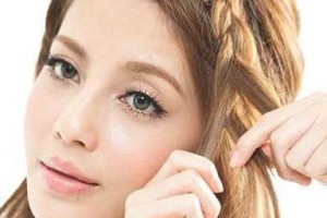 中分刘海怎么编发好看（中分刘海怎么编发好看图片）