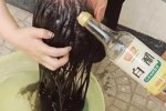 洗头时加醋有什么好处（染发加醋的目的）