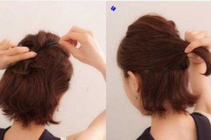 短头发怎么扎好看图片（短头发怎么扎好看图片女）