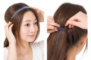中分适合什么颜色发带,中分发带怎么带好看又简单