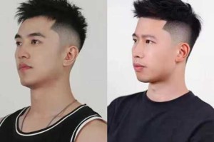 发质硬该留什么发型男（发质硬适合留什么头发）