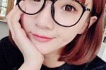 圆形眼镜适合什么发型