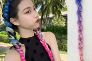 假发刘海怎么戴视频（网上买的脏辫怎么接）