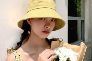 方脸适合什么帽子,方脸适合什么帽子女图片