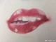 画红唇没有唇线笔能画吗,如何画红唇