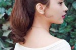 头发厚高马尾怎么扎好看,发髻高适合什么发型女