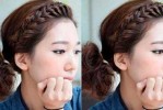 刘海怎么编辫子视频（刘海怎么编辫子视频教程）
