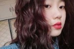 圆脸烫羊毛卷的效果,圆脸烫什么发型好看图片