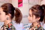 怎么绑马尾简单又好看（怎么绑马尾简单又好看视频）