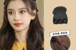 女生中分两侧怎么夹夹子,中分刘海往两边编发