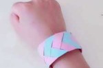 扎辫子的多种方法,辫子折纸