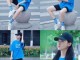 宝蓝色体恤配什么裤子（宝蓝色体恤配什么裤子好看）