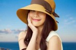 齐刘海太阳帽怎么戴好看,夏天齐刘海怎么戴帽子好看