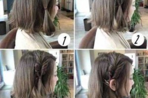 短发应该怎么扎头发,短发女孩怎么扎头发简单好看