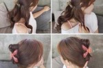 头发多的女生怎么扎（发量多怎么用抓夹固定头发）