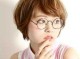 眼镜女适合什么发型