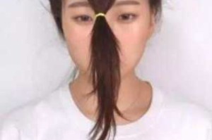 自己剪头发的技巧,怎么自己剪头发扎马尾好看
