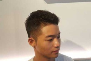 下巴长适合什么发型,下巴太长适合什么发型男