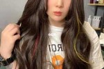 黄色头发挑染什么颜色好看,黄色挑染什么颜色好看图片