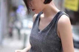 齐耳短发会显脸大吗,齐嘴短发适合什么脸型女