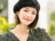 短发贝雷帽怎么戴好看,外扣短发适合什么脸型女