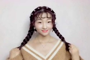 长发两个辫子扎法,两个辫子怎么扎中长发好看