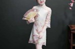 小孩穿旗袍配什么发型（旗袍公主裙配什么发型儿童）