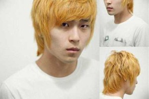 男生头发黑还是黄好,男人染什么颜色的头发好看图片