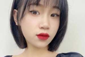 脸大头发少的女生适合什么短发，最好有图片,脸大的女生剪什么短发好