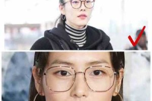 脸圆下巴短适合戴什么眼镜,脸圆下巴短怎么办女生