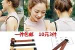 扎圆丸子头的工具,绑丸子头的工具怎么用视频