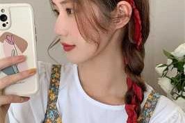 发卡发带怎么扎头发好看,用发带怎么扎头发图片大全