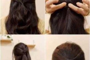 头发往后梳顺口溜,怎么梳头发才好看女生