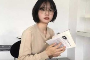 带眼镜适合什么短发女