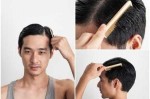 背头怎么吹，我头发很硬很硬，怎么也吹不出背头，想问一下背头该怎么弄,发质硬怎么梳背头好看