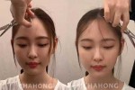 两鬓秃怎么剪刘海,韩式鬓角用卷棒怎么卷起来