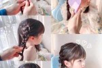 小朋友扎辫子怎么扎才好看,小学生扎什么辫子好看又简单