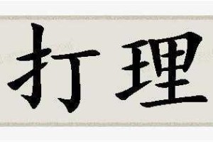 东西需要打理是什么意思,打理什么意思