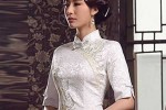 旗袍发型怎么梳图片（穿旗袍怎么盘头发简单好看）