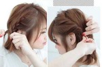 齐短发怎么扎好看图解（齐短发怎么扎好看图解视频）