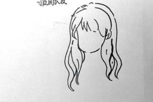 爱笔思画如何用柳叶笔p头发,女生的头发怎么画简单又漂亮