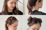 怎么把彩绳编进头发里（怎么把彩绳编进头发里面）