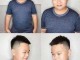 男胖子圆脸适合什么发型（200斤的男胖子适合什么发型）