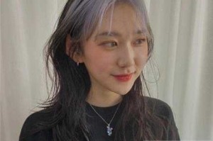 刘海怎么漂染好看,齐刘海染什么颜色好看图片
